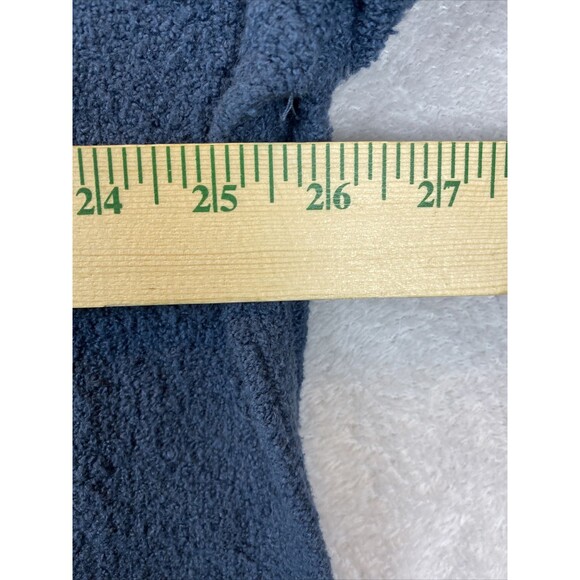 J. Jill Purejill Sweater Women's M/L Teal Mock Neck Side Tie Wool Blend Tunic - Picture 7 of 8